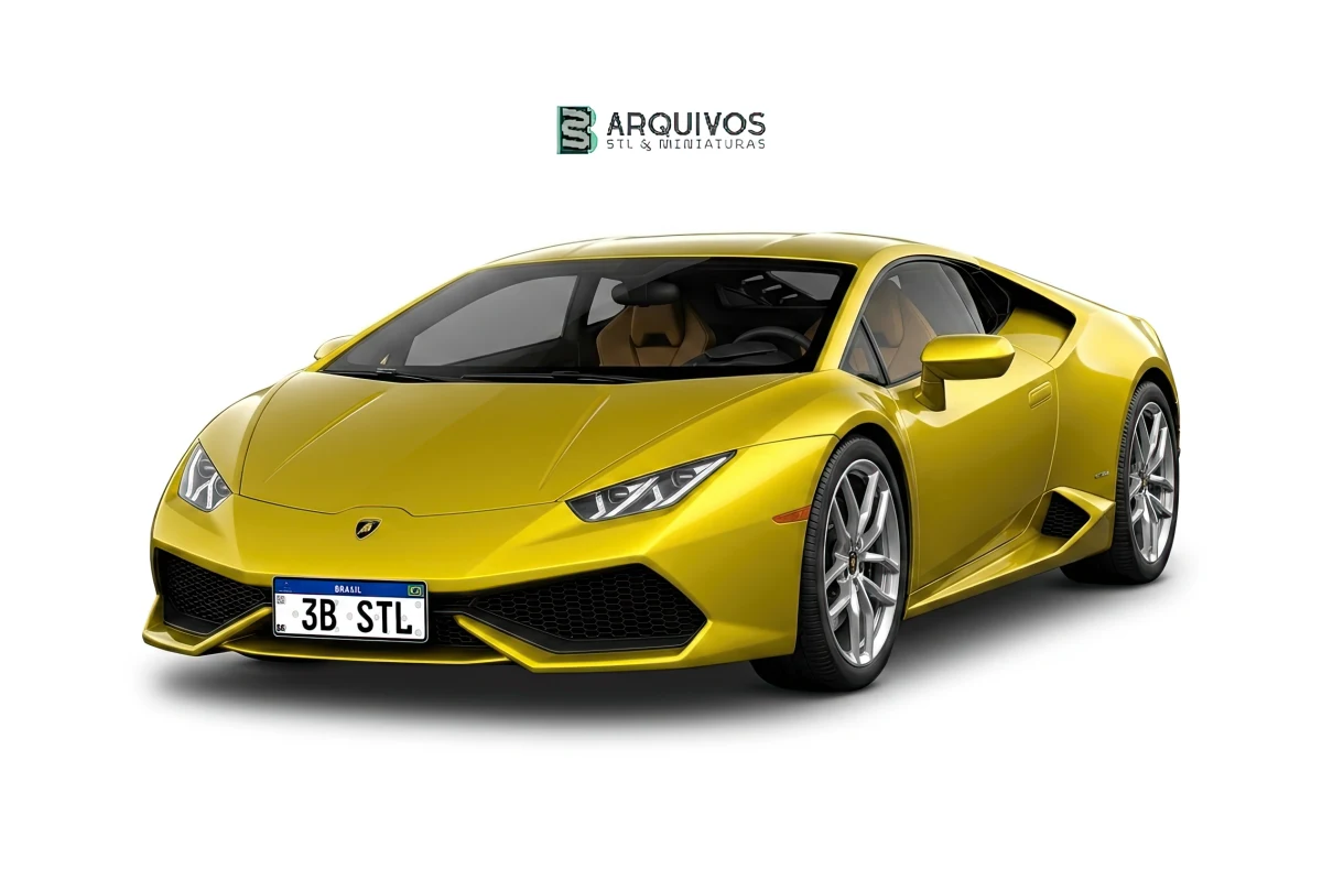 Modelo 3D STL - Lamborghini Huracan LP610-4 2015 — foto 5
